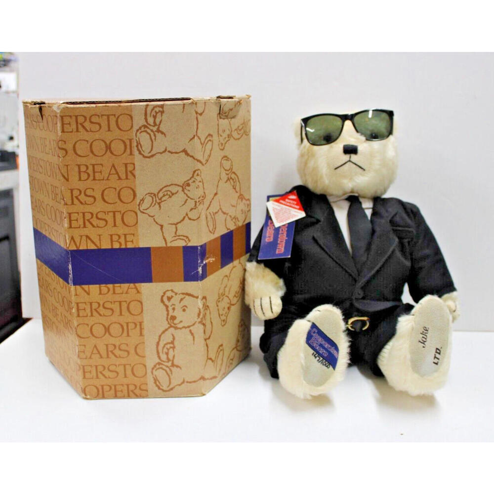 Rare Cooperstown Bears Blue Brothers LE # 255 of 1000 Collection with Tags New